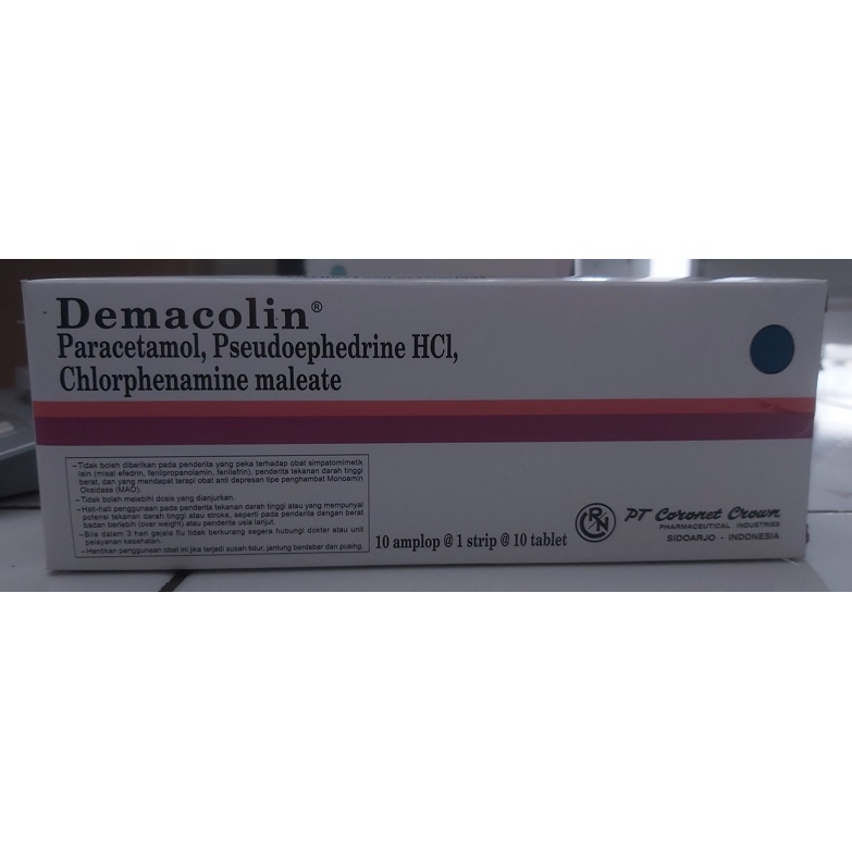 Demacolin Obat Flu