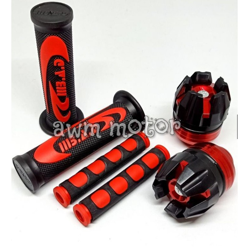 Paket Hemat Grip bad nike / Jalu as roda depan / karet handle