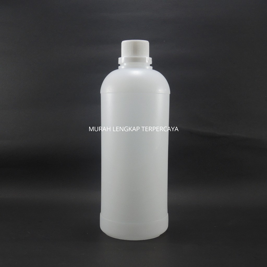 BOTOL AGRO HDPE 1L BENING NATURAL