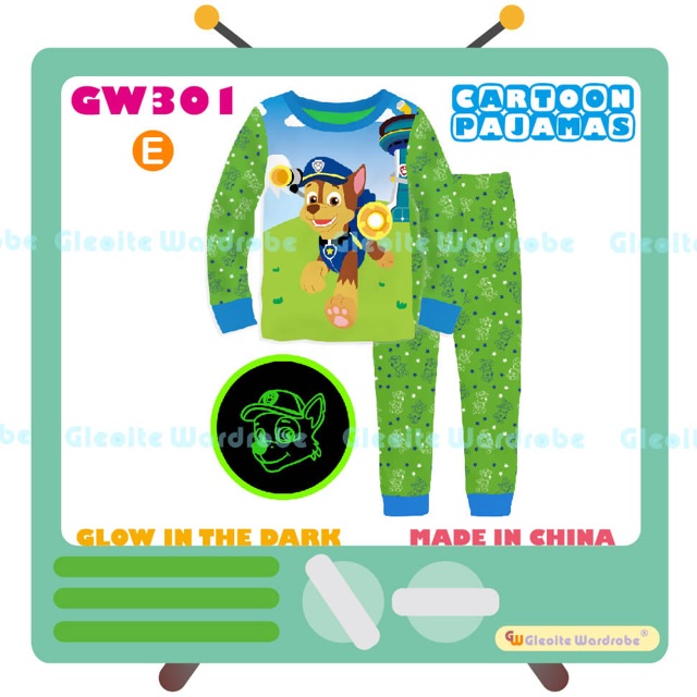 [READY GW 301] Gleoite Wardrobe 301-E PAW PATROL