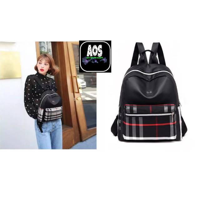 TAS RANSEL WANITA - TAS IMPORT BATAM - TAS BATAM -RANSEL - HIGH QUALITY 026  Ransel Cewek modis