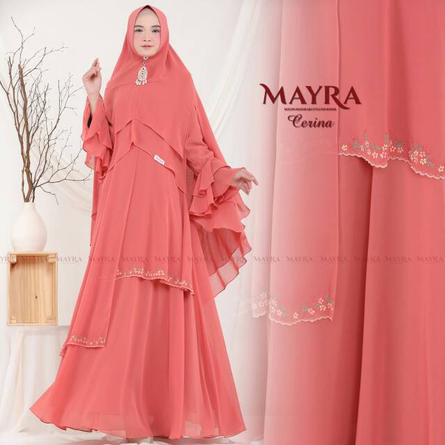 Syari Mayra Cerina Ceruty Babydoll S M