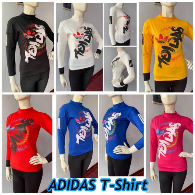 Baju adidas - baju senam - baju olaharga wanita - baju fitness