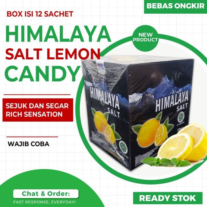 

Diskon Himalayan Salt candy /permen segar mint rasa lemon Box -Anti Oksidan Diskon