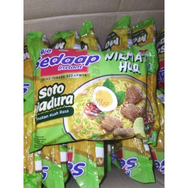 

Mie sedaap soto madura 82 gram