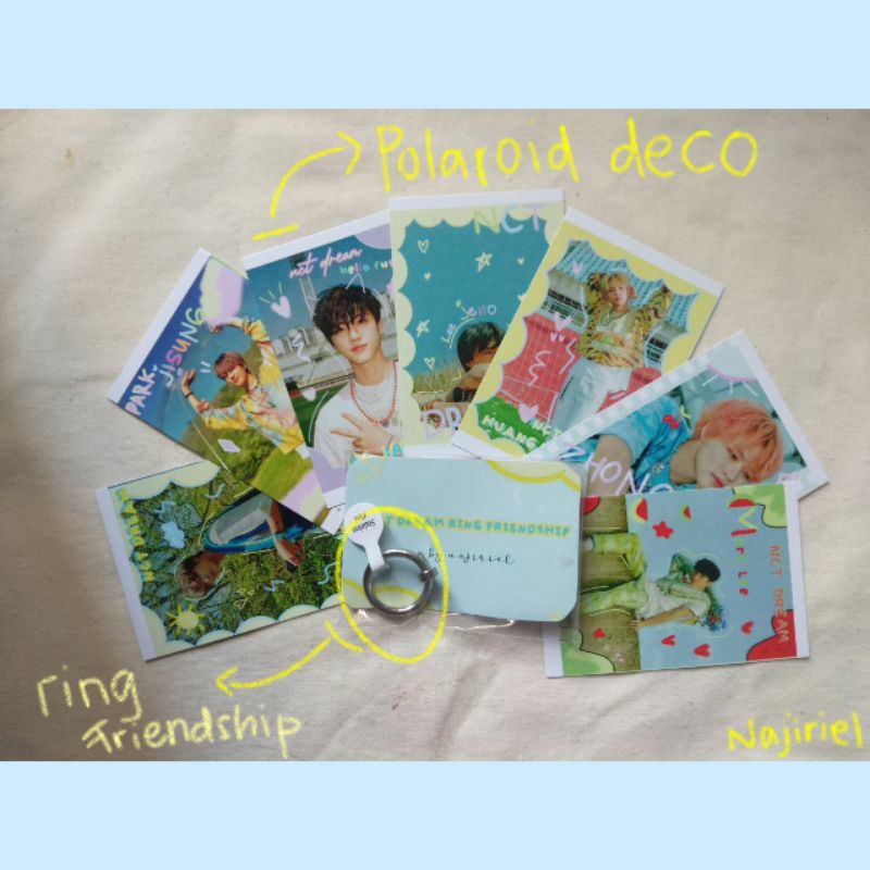 (NAJIRIEL) RING FRIENDSHIP NCT DREAM