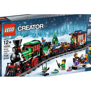 lego winter train 10254