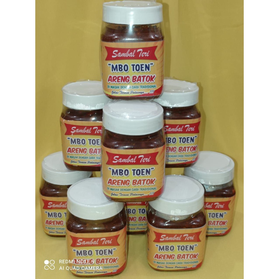 

Sambal/Sambel Teri 200gr Isian Terinya Full Homemade Tanpa Bahan Pengawet