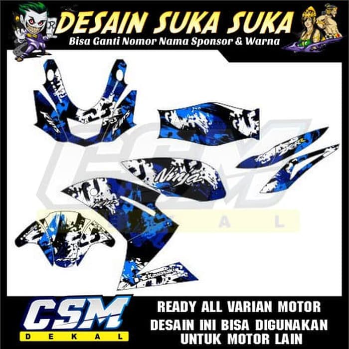 Paling Keren  24 Stiker  Sponsor Keren  Buat Motor  Gudang 