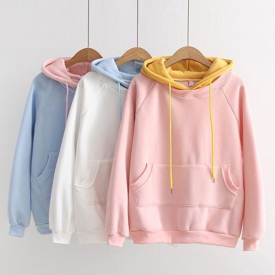 S - XXXXXL(6XL) Jaket Hoodie Kombinasi Warna Mix Full Color BIG SIZ Jaket Lilac Biru Muda Pink Kunin