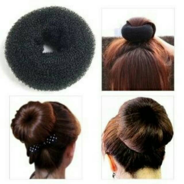 Hair donut bun sz medium- besar