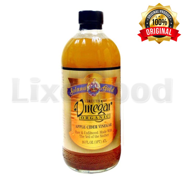 

Jual Solana Gold Apple Cider Vinegar Organic | Cuka Apel Organik 16 Fl Oz