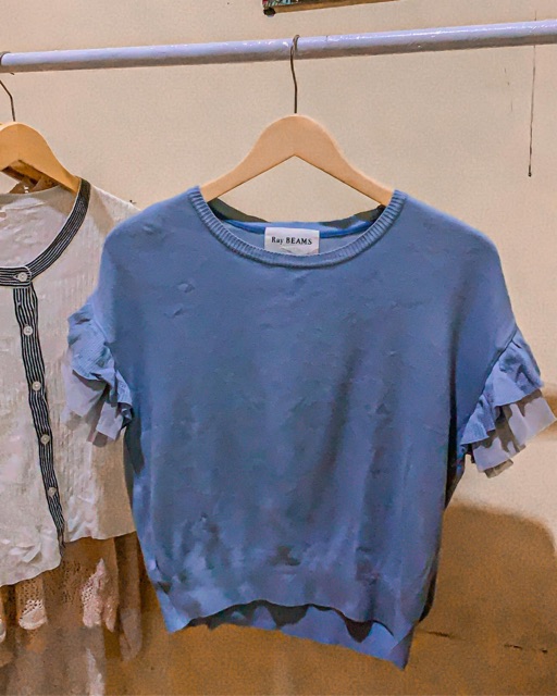 Blouse rajut renda | Preloved Branded