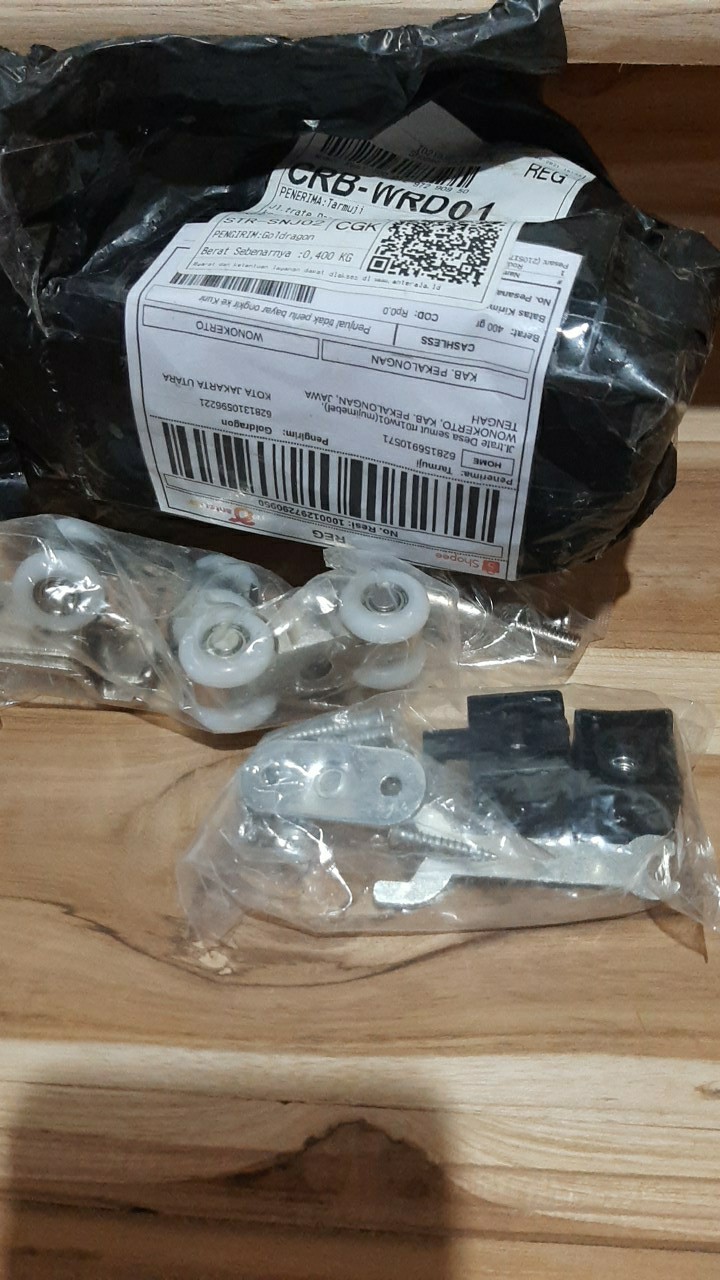 Roda Rel Sliding Pintu Geser