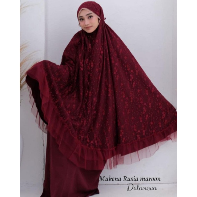 MUKENA RUSIA BY DALANOVA Mukena Dewasa | Mukena Lebaran