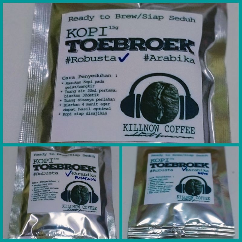 

Kopi Tubruk Sachet