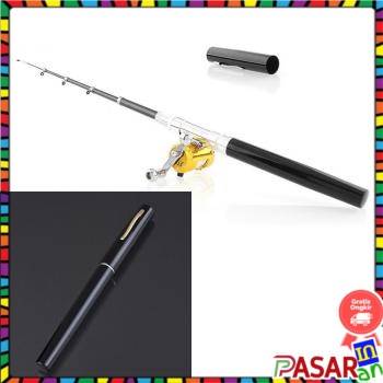 ⭐Alat Pancing Paket Joran Pancing Pena / Joran Pancing Pulpen / Pancingan Pulpen Mini