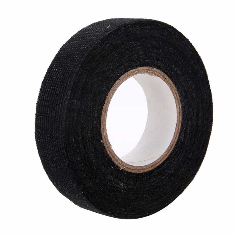 Lakban Kabel Listrik Adhesive Cloth Wiring Tape 19mm