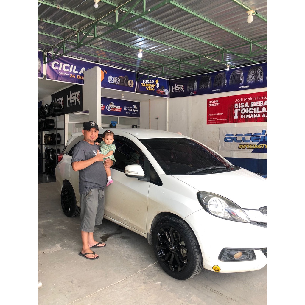 VELG R16 HSR LABANG COCOK UNTUK MOBIL HONDA MOBILIO