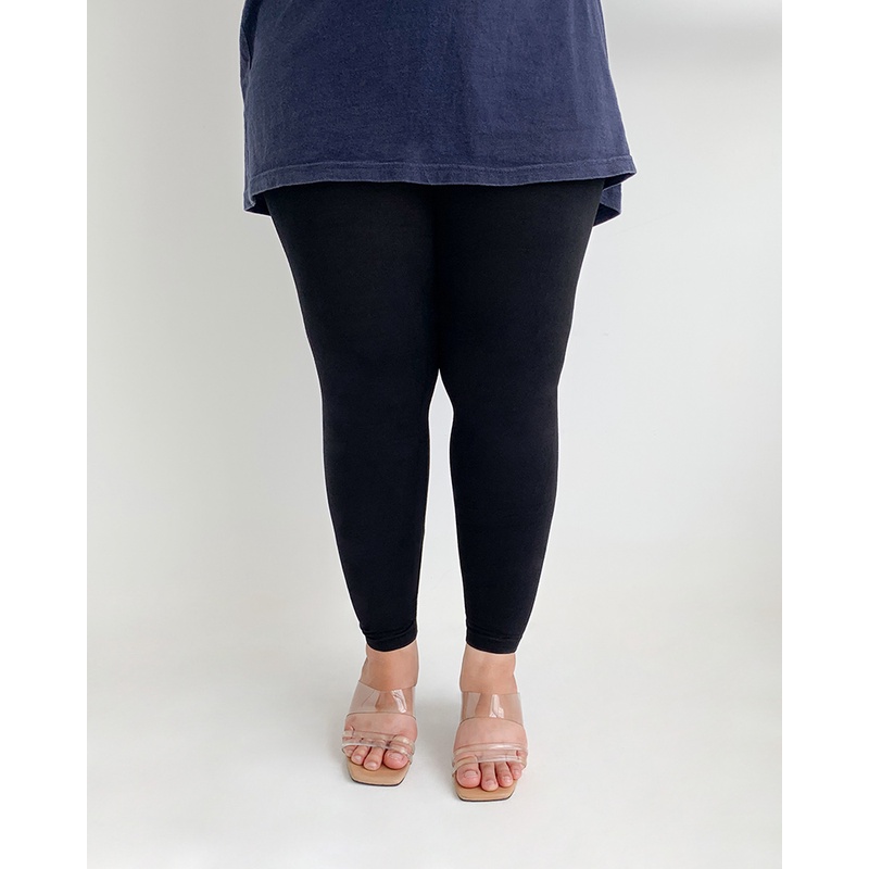 Geulis.id MONA BASIC LEGGING (3 warna) Celana-BLACK