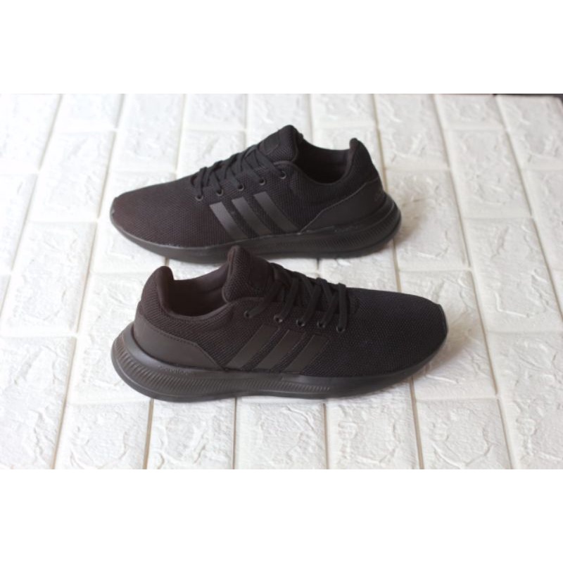 Sale Murah  Running Adidas Cloudfoam CLN Full black Original