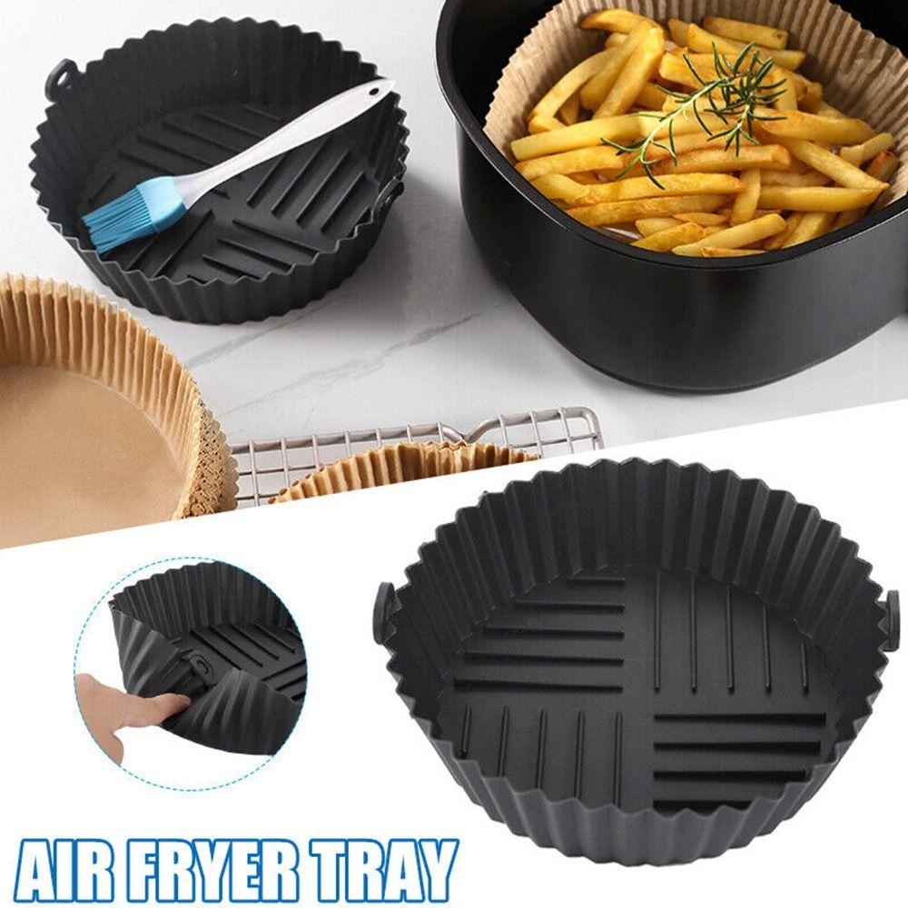 Preva Round Silicone Pot New Alternatif Aksesoris Memasak Dapat De Reused Baking Basket