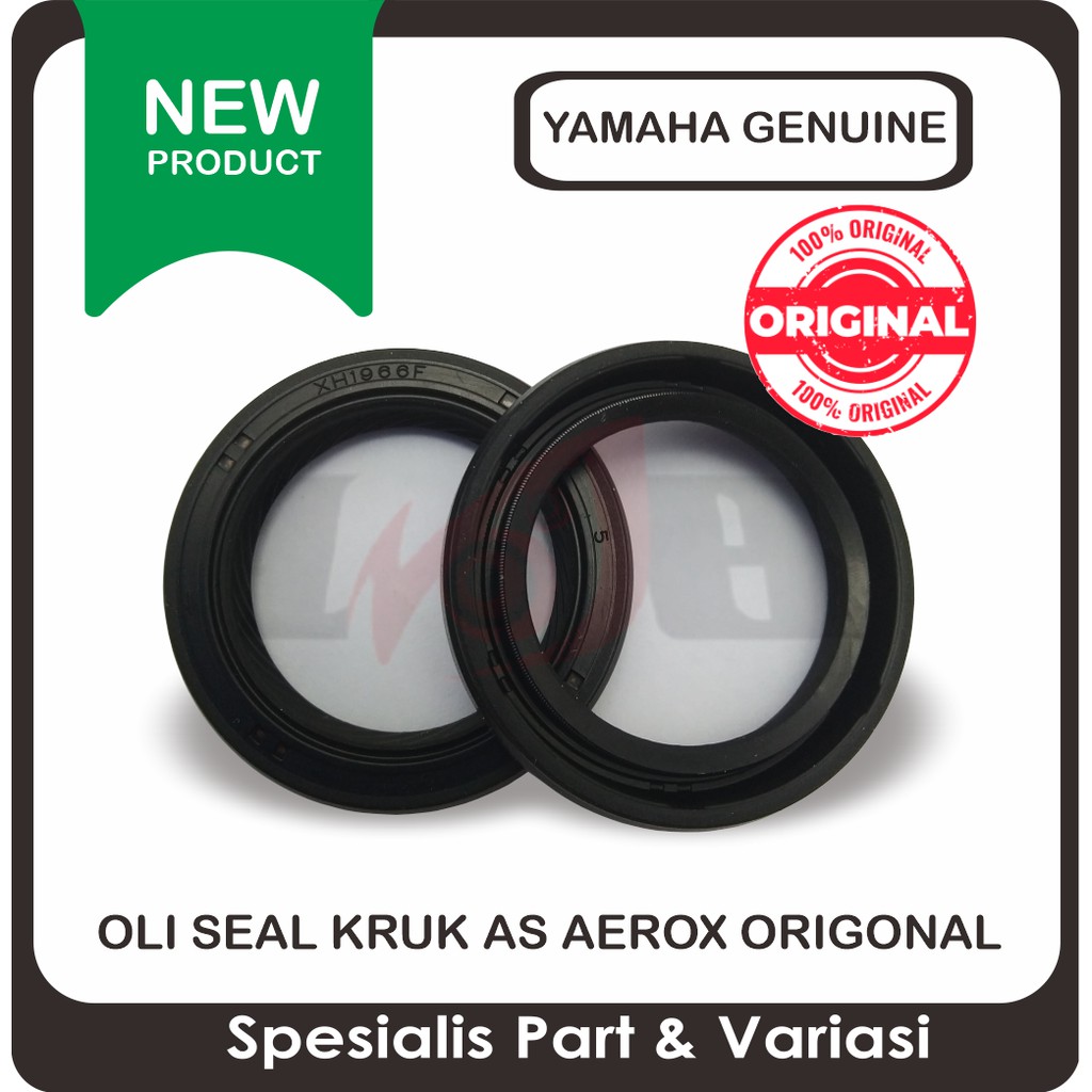 Seal Kruk As AEROX 155 Karet Sebelah Kiri Original Yamaha