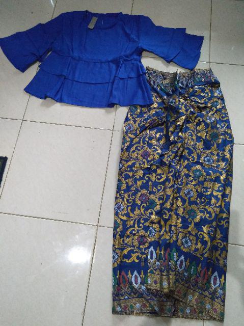 Batik Dolby Doby Tenun Sutra Tulis Katun Atbm Baron Sarimbit Couple Hem Sogan Rnb Lonceng Larasati