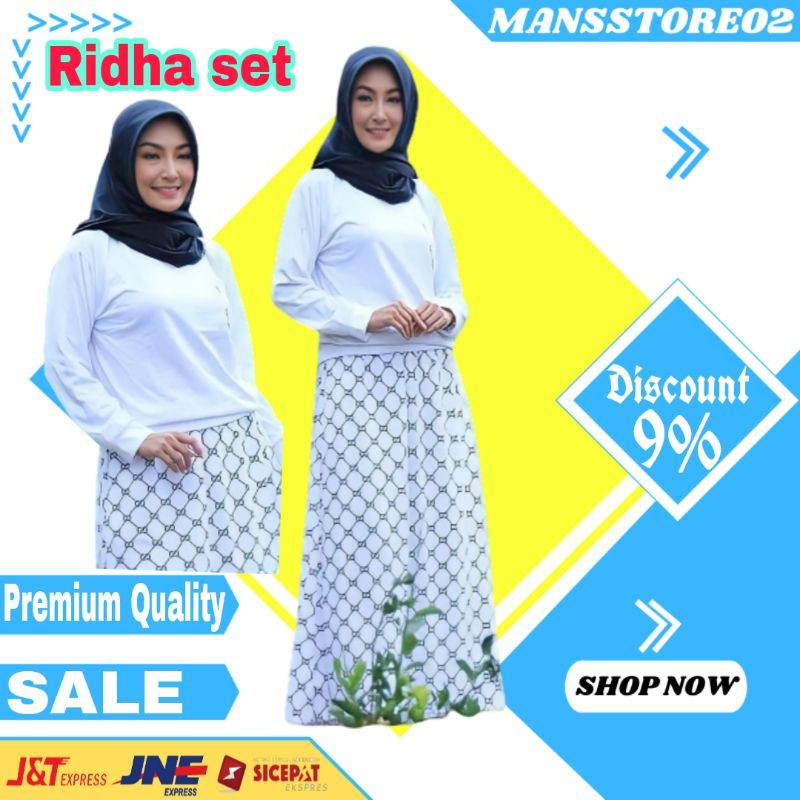 BAJU SETELAN WANITA DEWASA KEKINIAN MODEL TERBARU BAJU GUCCI ATASAN BLUS LENGAN PANJANG BAWAHAN ROK