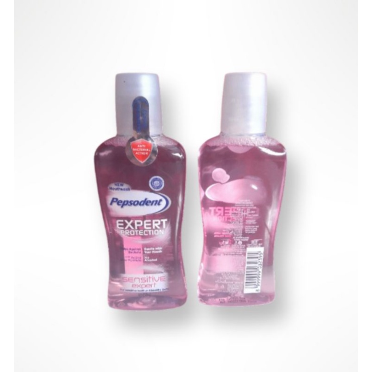 pepsodent mouthwash sensitive expert 150ml
