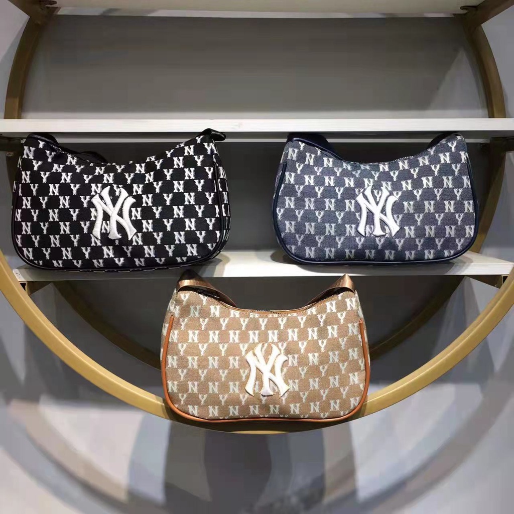 [TANG&amp;YENNY] NEW PRODUK! TAS HANDBAG MLB NY | MONOGRAM HOLO BAG #7798