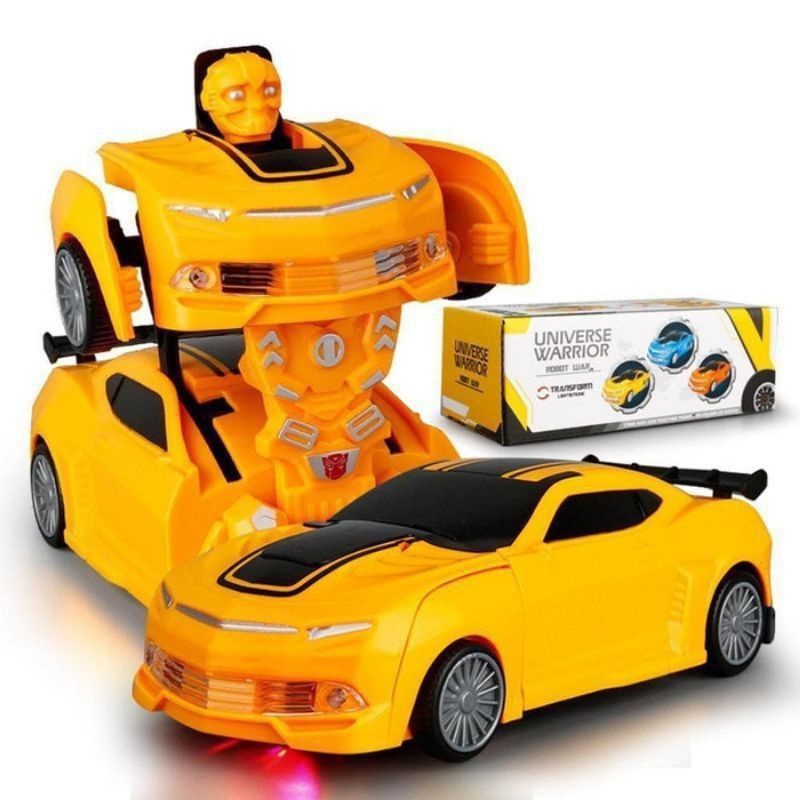 MAINAN MOBIL  ROBOT BERUBAH OTOMATIS/MAINAN  ANAK MOBIL BATREI