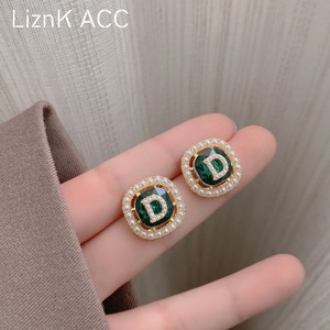 Anting Tusuk Berlian Kecil Mewah Gaya Korea Untuk Wanita