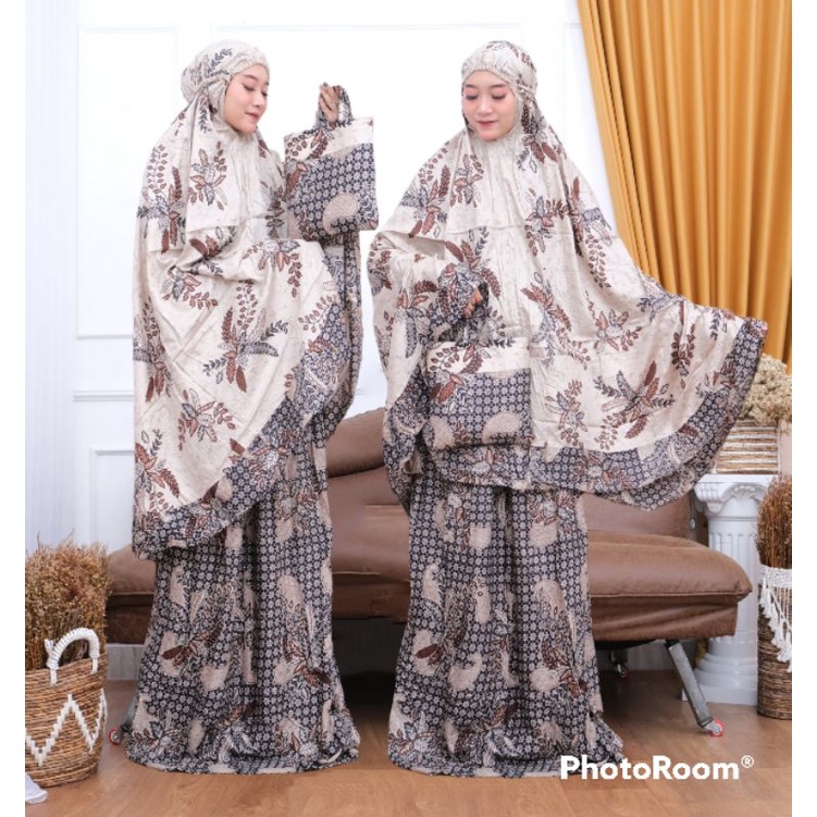 Mukena Batik Jumbo Rayon