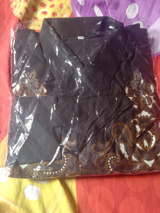 Batik Solo Pria Lengan Panjang Lapis Furing Baju Batik Pria Modern Produksi Queens Batik