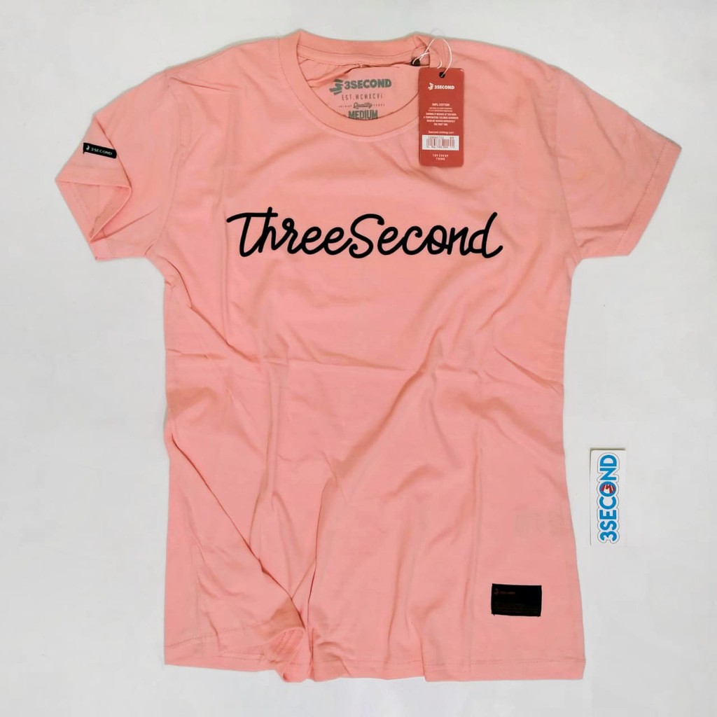 KAOS 3SECOND CEWEK KAOS DISTRO WANITA TSHIRT-3SCO21
