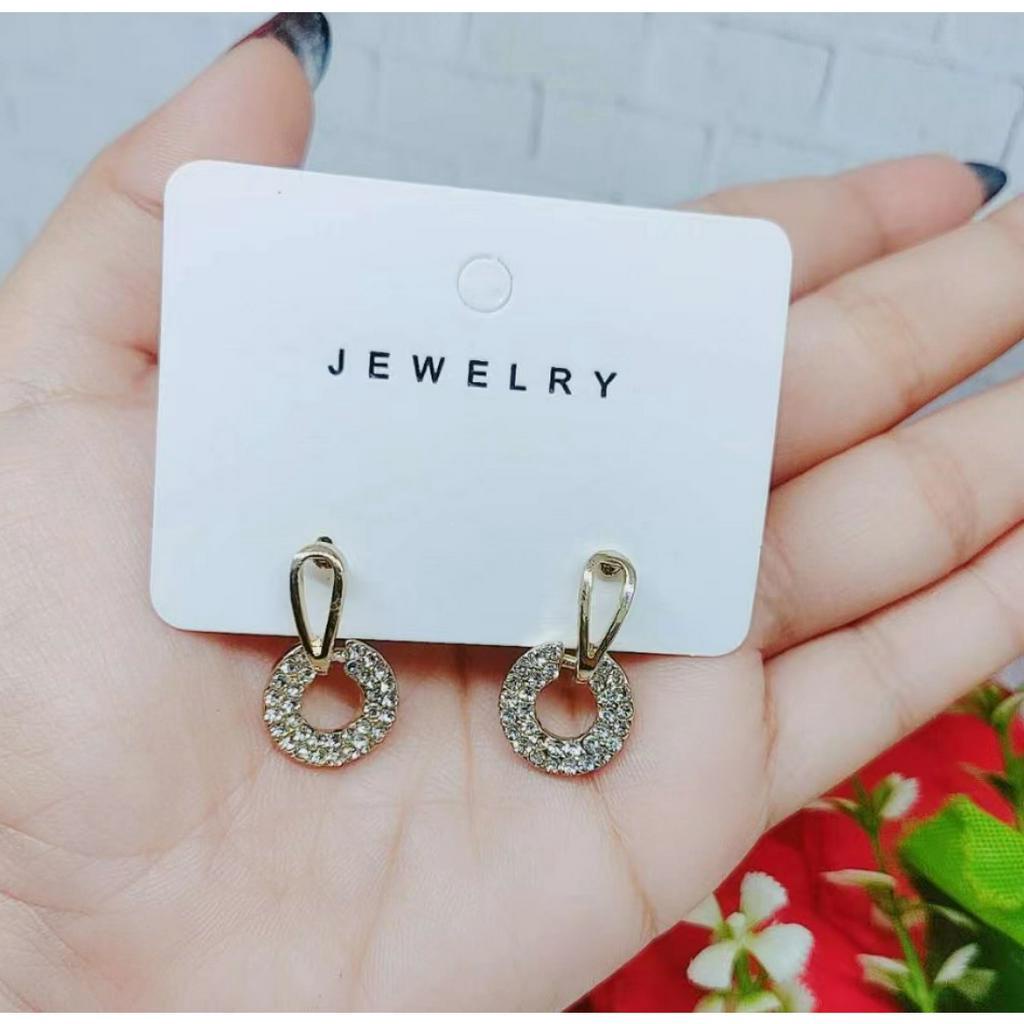 Anting Permata Perhiasan Fashion Y006 Y007