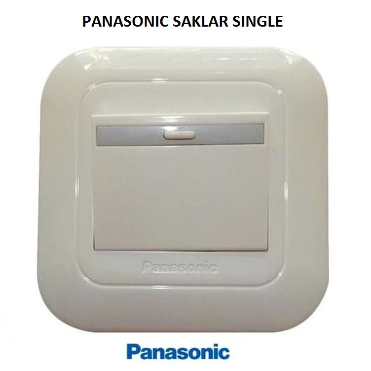 PANASONIC SAKLAR SINGLE 1WAY WEJ5541 WS PANASONIC