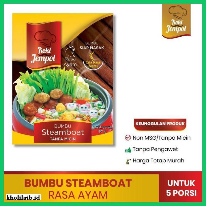 

gnidderdsaus- bumbu steamboat no msg koki jempol -asliiiiii.