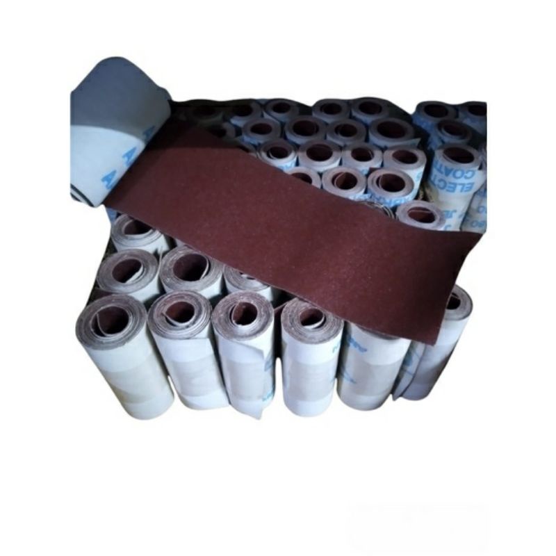Amplas Roll Grit 120 per meter Amplas Besi Tembok
