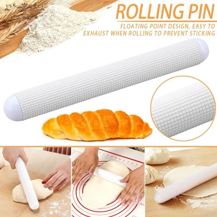 Rolling Pin Penggilas Penggiling Adonan Anti lengket