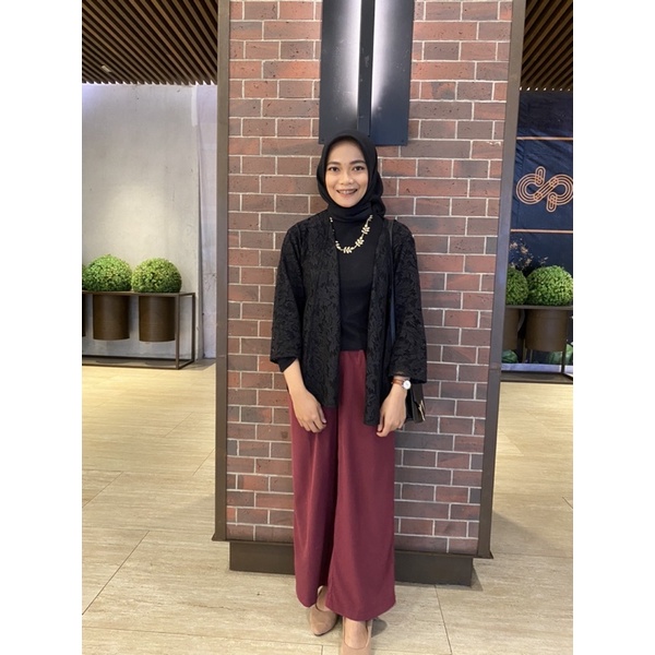 BROKAT ATASAN KONDANGAN OUTER KARDIGAN BROKAT