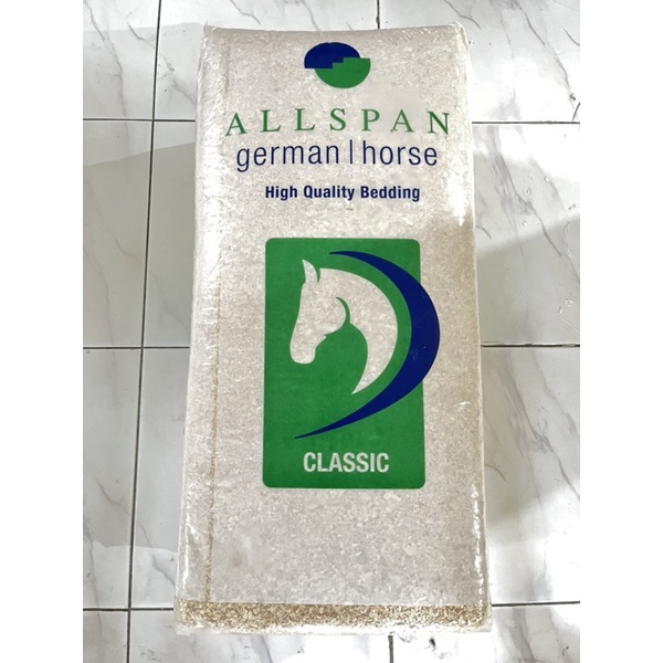 serbuk kayu alas kandang allspan german horse 1kg