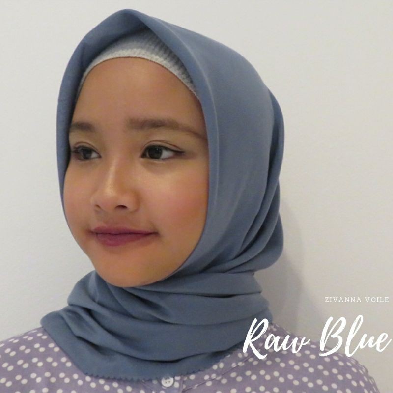 Zivanna Voile Raw Blue