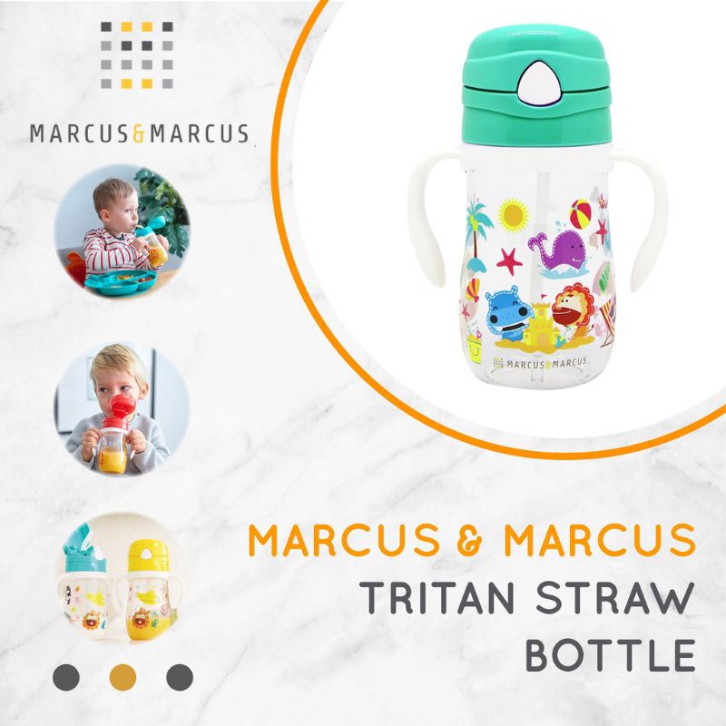 Marcus &amp; Marcus Tritan Straw Bottle