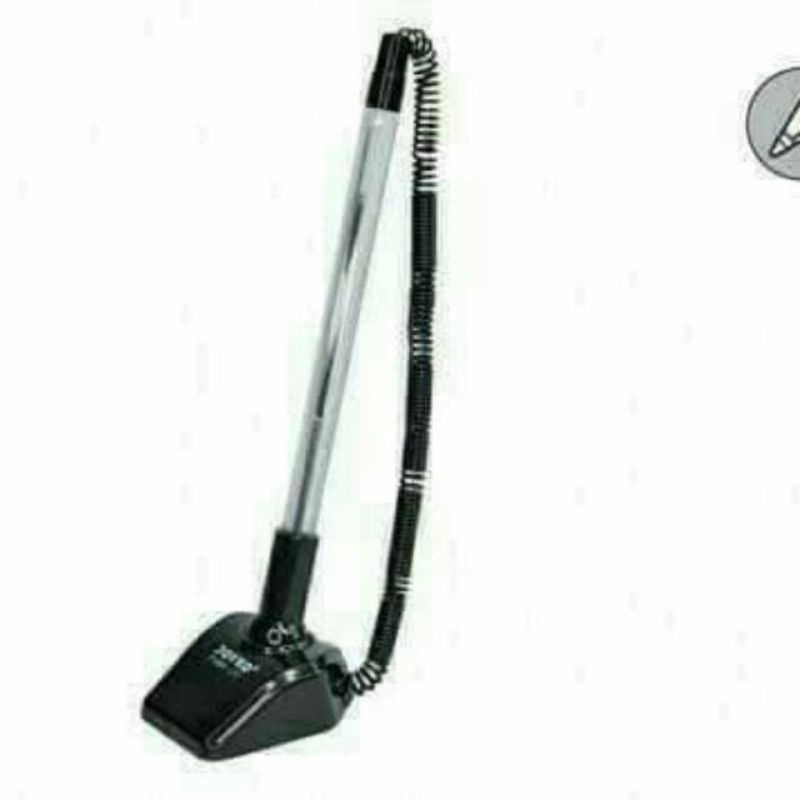 

Ready pen stand joyko PSBP-177-Dapat diputar hingga 360° -Mata Pulpen 0.7 -Tinta hanya tersedia warna hitam -Dapat ditempel pada meja