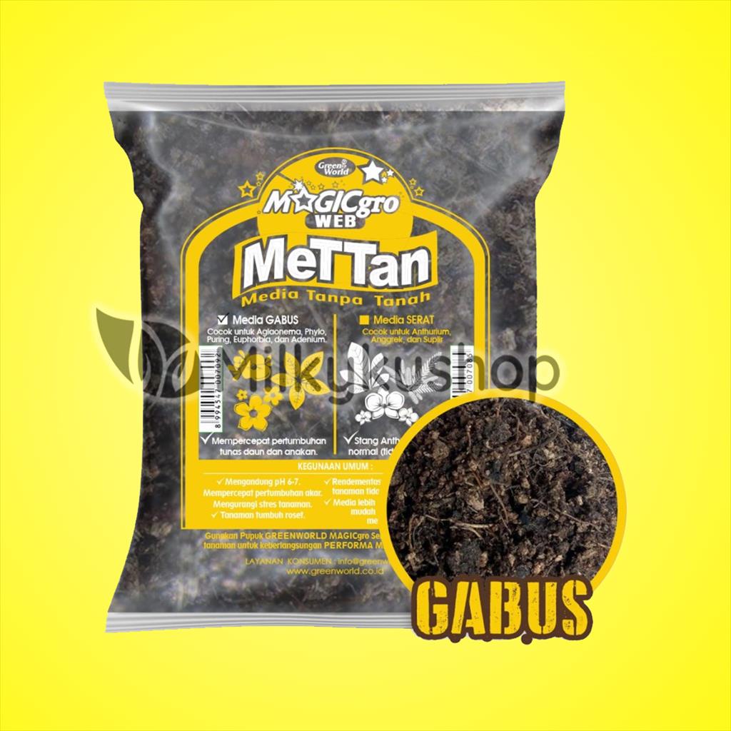 MAGICGRO METTAN MEDIA GABUS SMALL - MEDIA TANAM TANPA TANAH