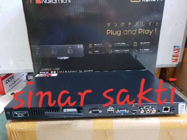 dvd player karaoke nakamichi NKX 55/nkx55 + 2tb 40000 lagu ( original )