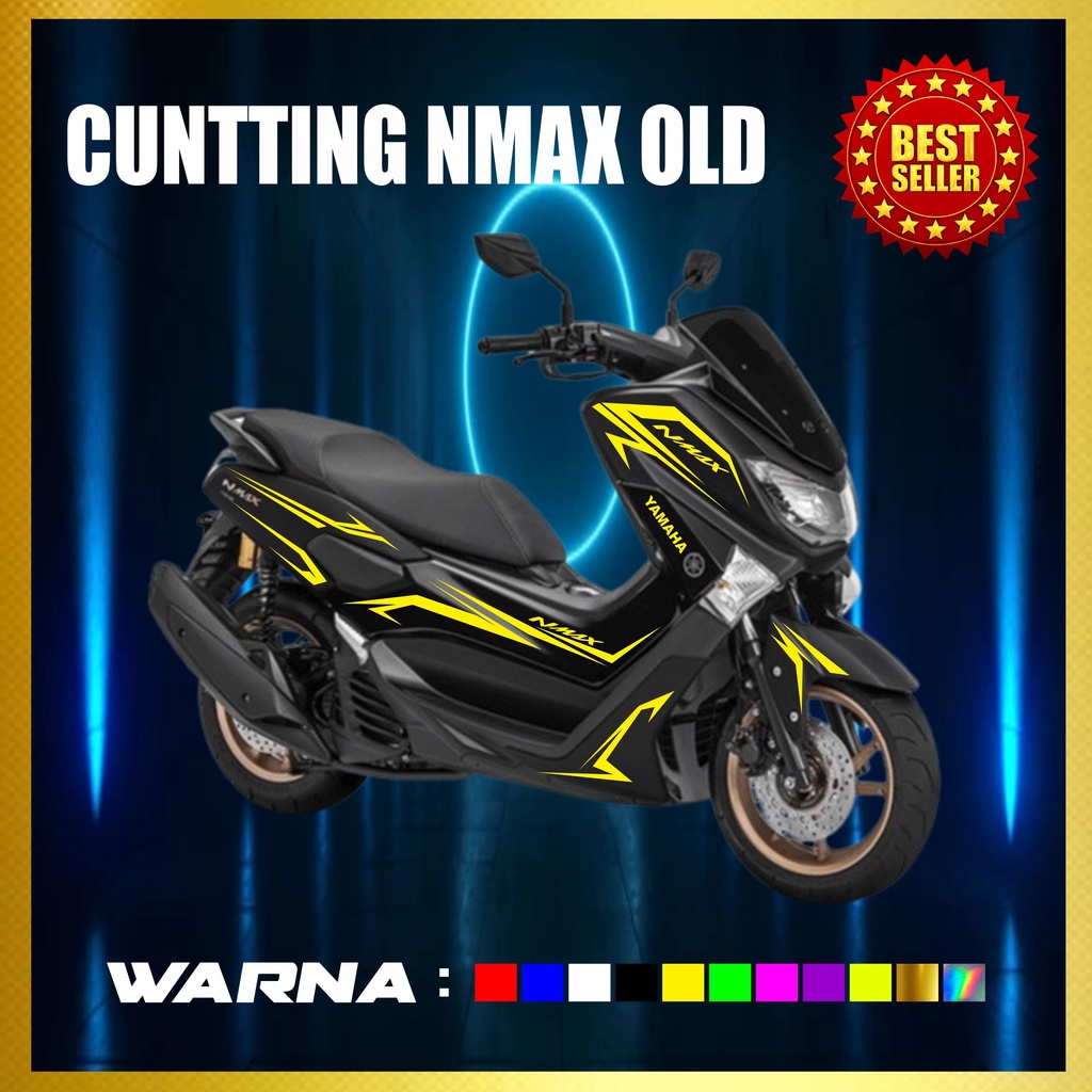 STICKER RACING NMAX OLD CUTTING STICKER KEREN NMAX LAMA