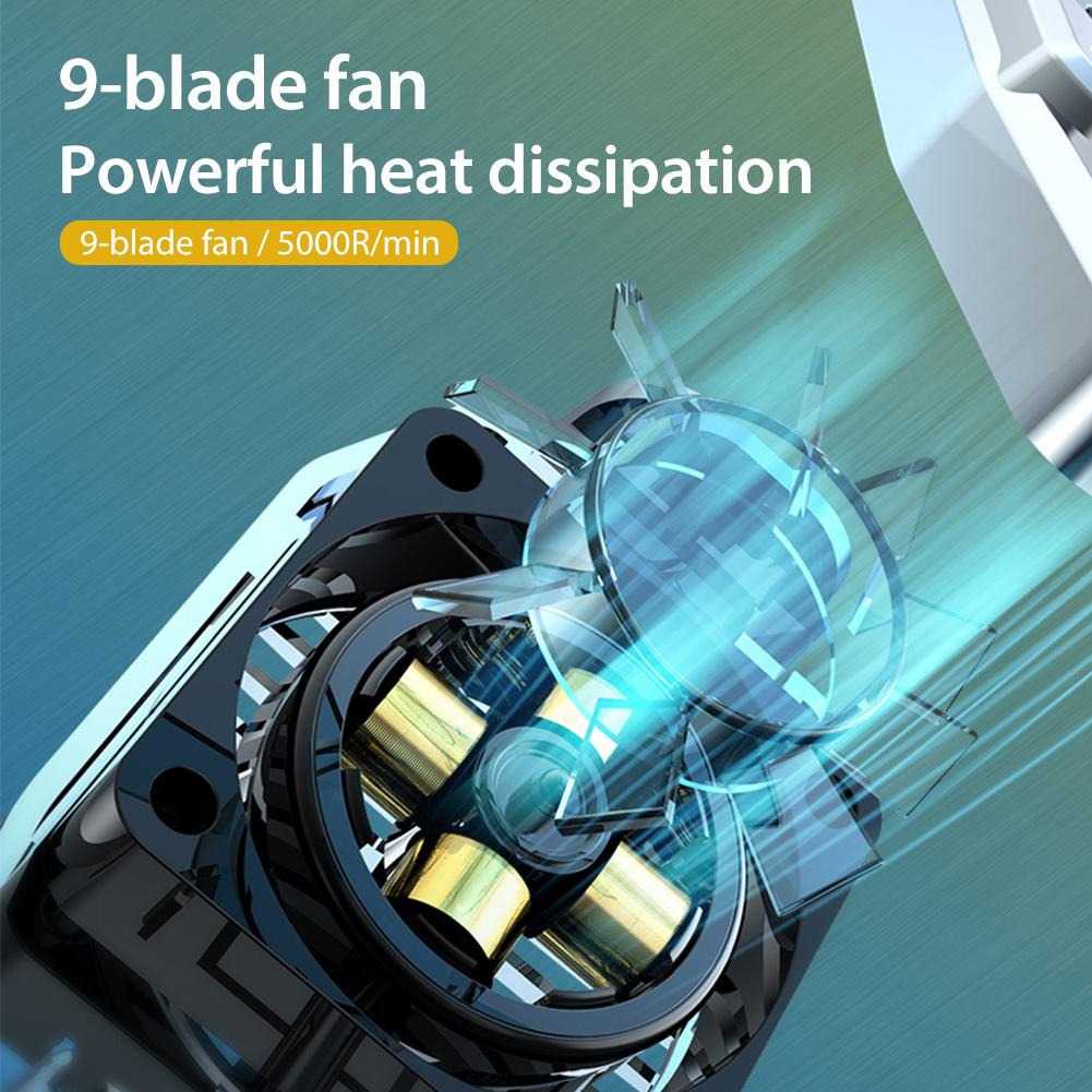 TaffGO Smartphone Cooling Fan Kipas Pendingin Radiator H-15